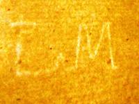 Filigrana costituita dalle lettere &quot;LM&quot;