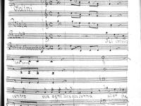 Incipit della cantata