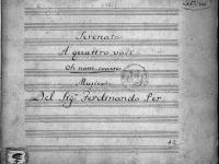 Frontespizio, pagina 1 © Bruxelles - Conservatoire Royal, Bibliothèque