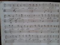 p. 66. Esempio dell'aggiunta ad inchiostro diverso e più scuro di bemolli