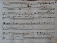 Incipit della cantata