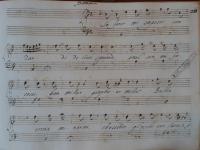 Incipit della cantata