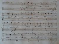 Incipit della cantata