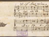 Incipit - © Bruxelles - Conservatoire Royal, Bibliothèque