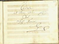 Frontespizio - © Napoli - Biblioteca del Conservatorio Statale di Musica &quot;San Pietro a Majella&quot;