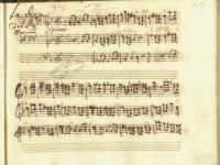 Incipit - © Napoli - Biblioteca del Conservatorio Statale di Musica &quot;San Pietro a Majella&quot;