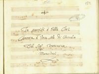 Frontespizio - © Napoli - Biblioteca del Conservatorio Statale di Musica &quot;San Pietro a Majella&quot;