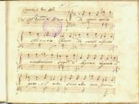 Incipit - © Napoli - Biblioteca del Conservatorio Statale di Musica San Pietro a Majella