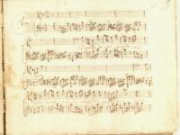 Frontespizio della cantata