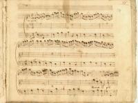 Frontespizio della cantata