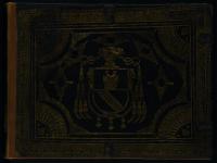 Piatto anteriore con stemma della famiglia Ottoboni