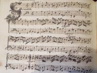 Sonata. Violino solo